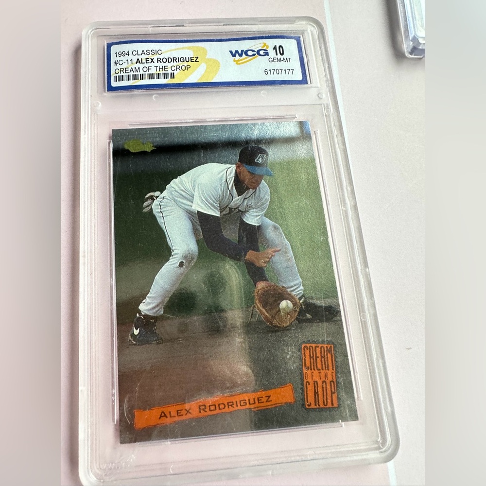 1994 CLASSIC #C-11 ALEX RODRIGUEZ ROOKIE GEM-MT 10 CREAM OF THE CROP